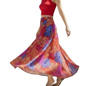 Live 4 Truth Palazzo Wide Leg Print Maxi Pants Size S NWT